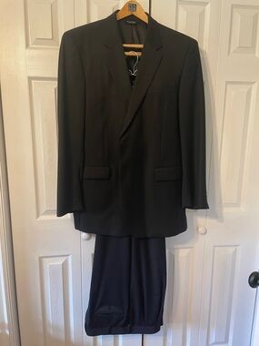 Jos. A. Bank Black Two-Piece Men's Suit